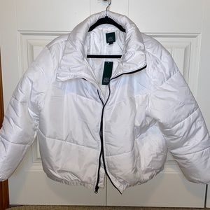 White Puffer Jacket